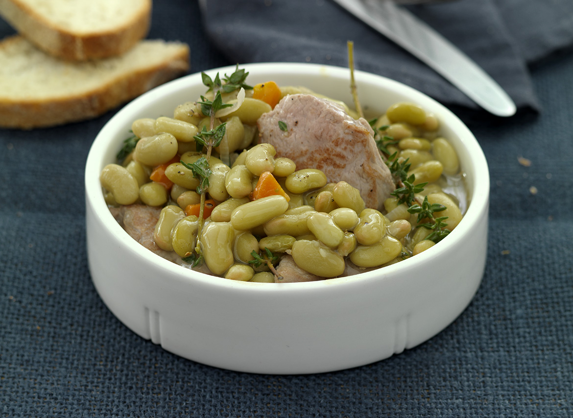 Ragoût D agneau Aux Flageolets En Boîte Cassolette gourmande d'agneau et Flageolets verts - Une recette d'aucy