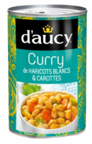 Curry de Haricots Blancs et Carottes