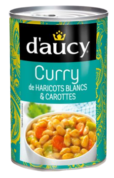 Curry de Haricots Blancs et Carottes