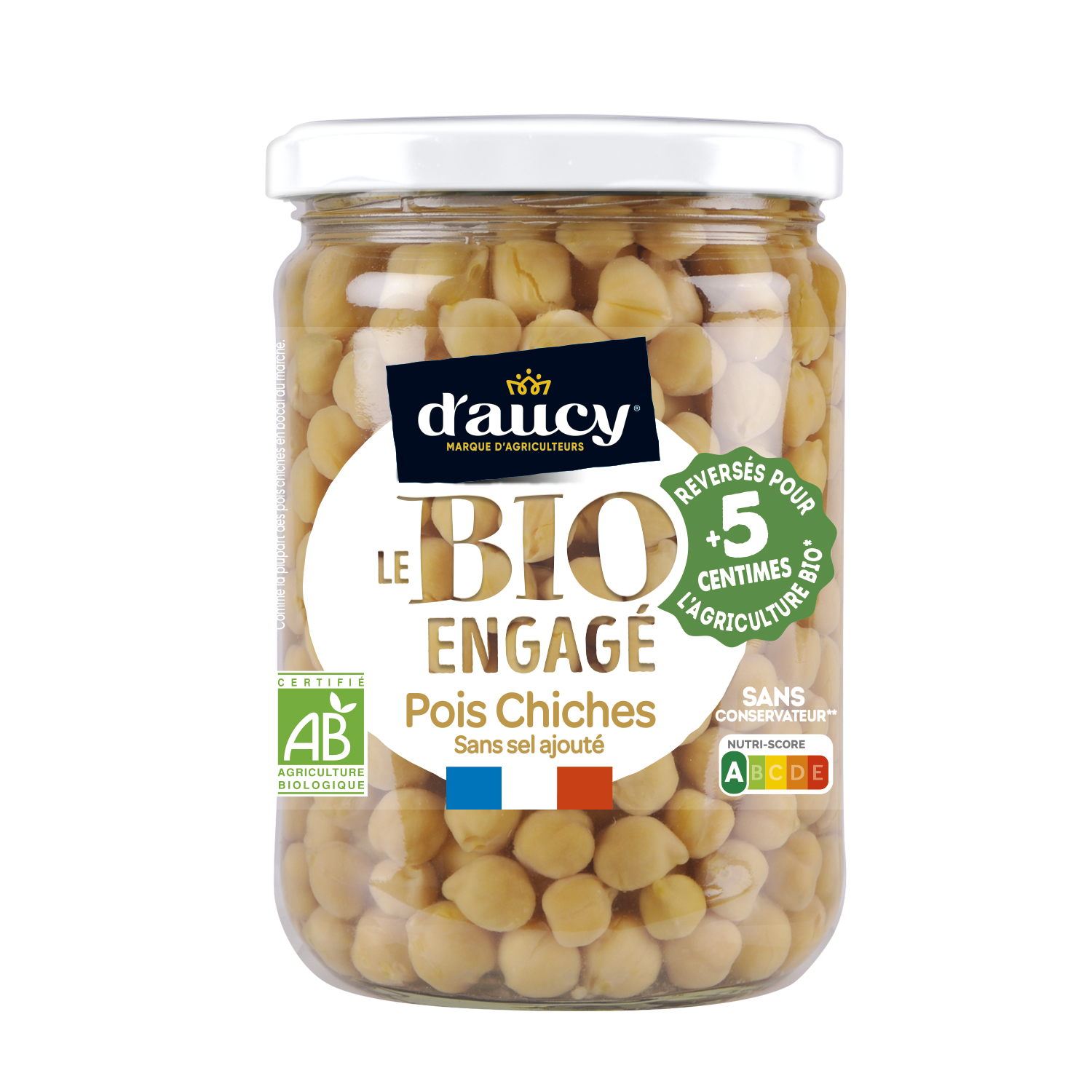 Pois chiches bio bocal d