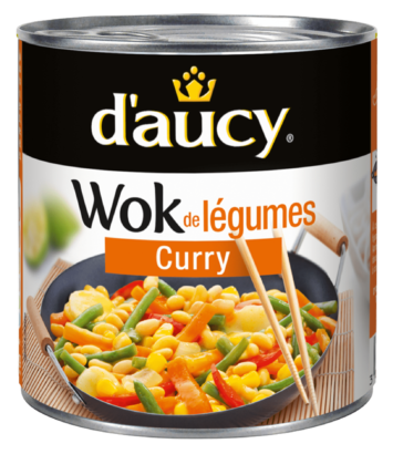 Wok de légumes - Curry