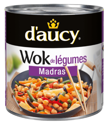 Wok de légumes - Madras