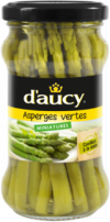 Asperges vertes miniatures
