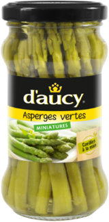 Asperges vertes miniatures
