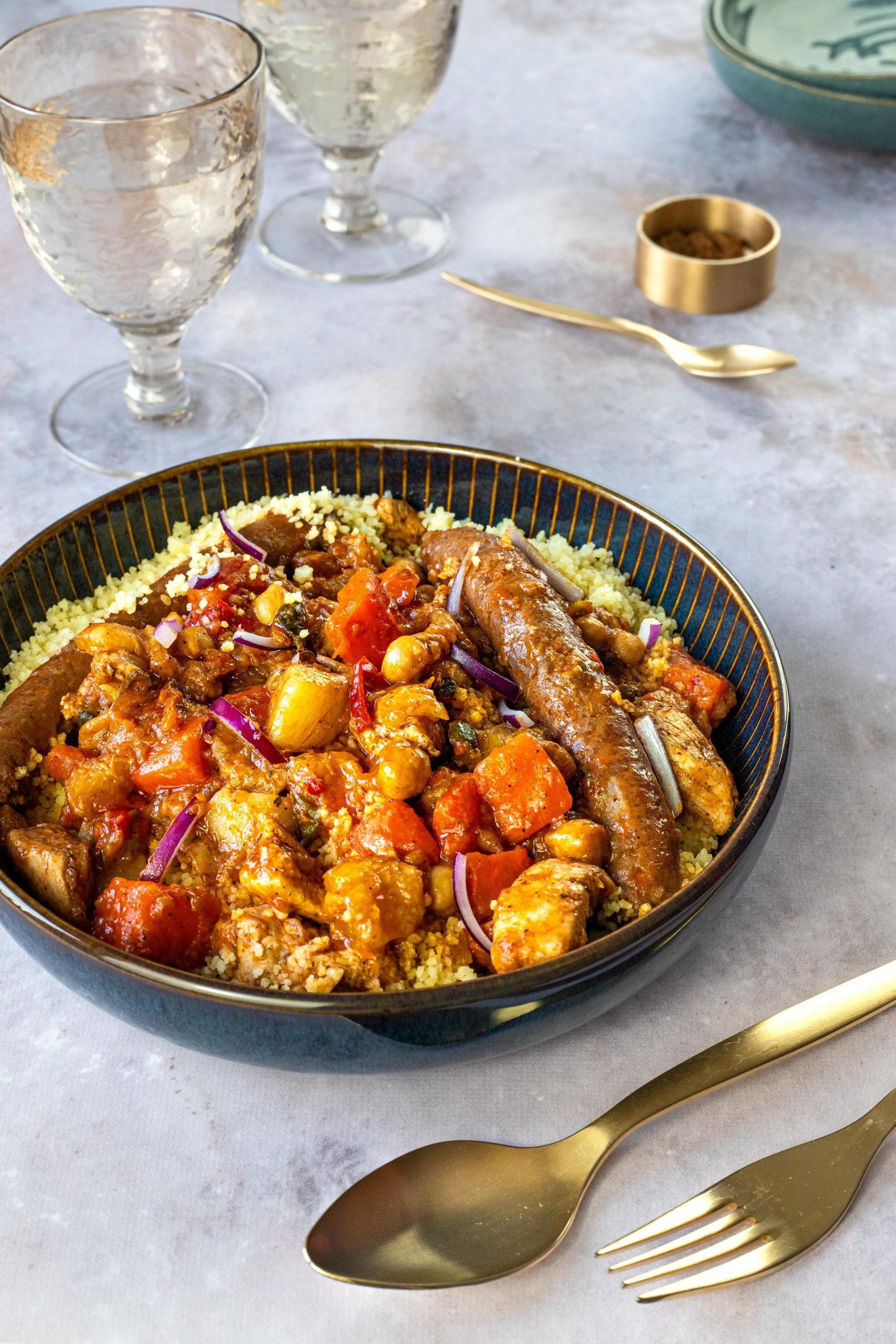 Couscous express Une recette d'aucy