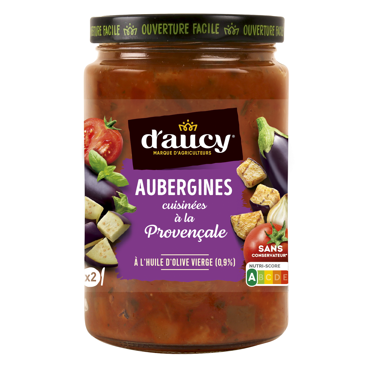 Aubergines à la Provençale d'aucy