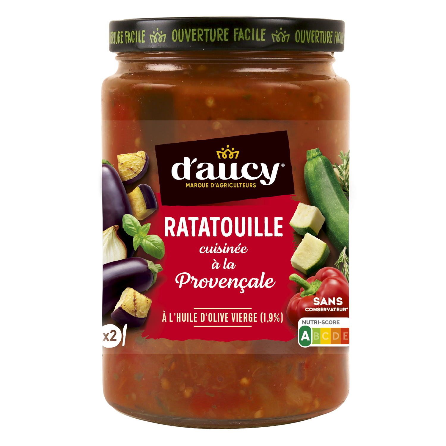 03017800510025 – Ratatouille cuisinée à la provençale d’aucy 380g